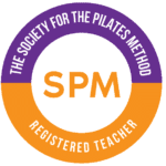 Logo SPM, The Society for the Pilates Method Registered Teacher